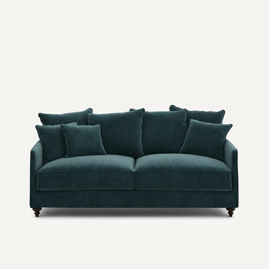 Slaapbank, chenille fluweel, LAZARE