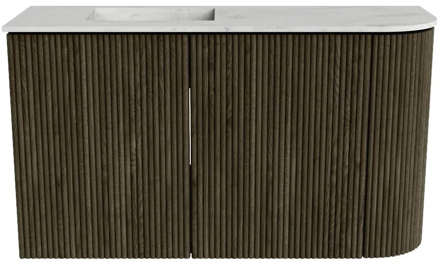 Mondiaz Joya DLux 70cm toiletmeubel ronding rechts shadow met wastafel faye links 1 kraangat opalo