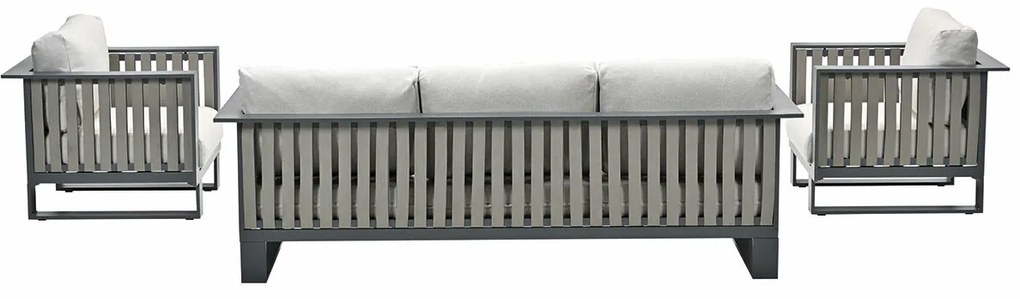 Garden Impressions Gabon loungeset 4-delig -taupe