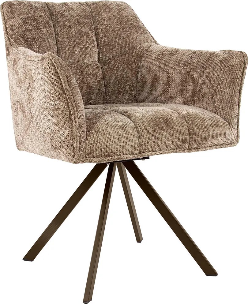 Draaibare Eetkamerstoel Champagne