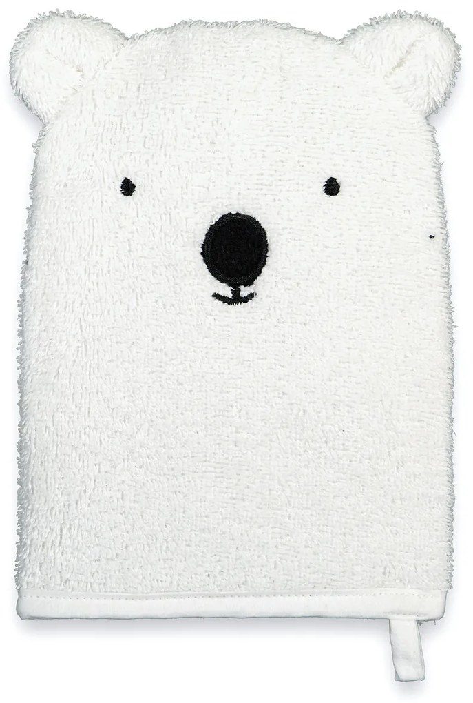 Set van 3 washandjes in biologisch badstof 400 g/m2, Anoki