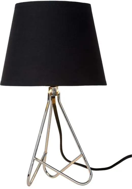 Lucide tafellamp Gitta - chroom - 17 cm - Leen Bakker