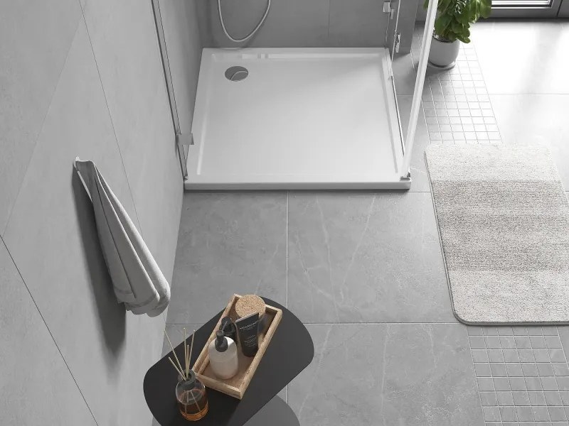 Mexen Flow douchebak vierkant slim 95 x 95 cm, wit glans - 46S109595