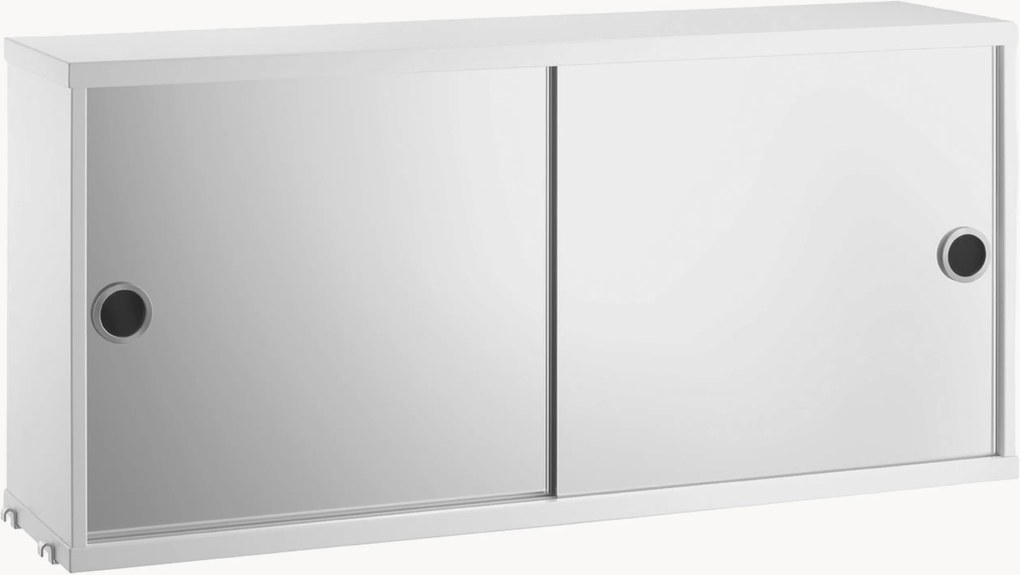 Kast String System met 2 spiegeldeuren, B 78 x D 20 cm