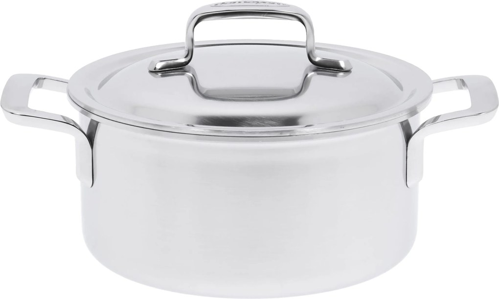 Demeyere Intense 5 Kookpan met dubbelwandig deksel 18 cm / 2,2 l - Intense 5 - Demeyere