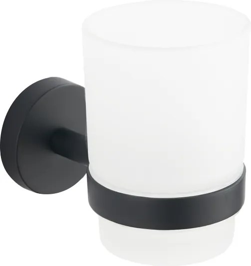 Mexen Loft tandenborstelhouder, zwart - 7012638-70