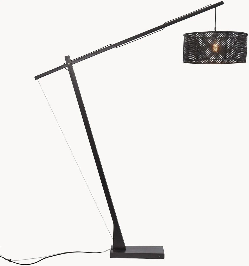 Booglamp Java van bamboehout