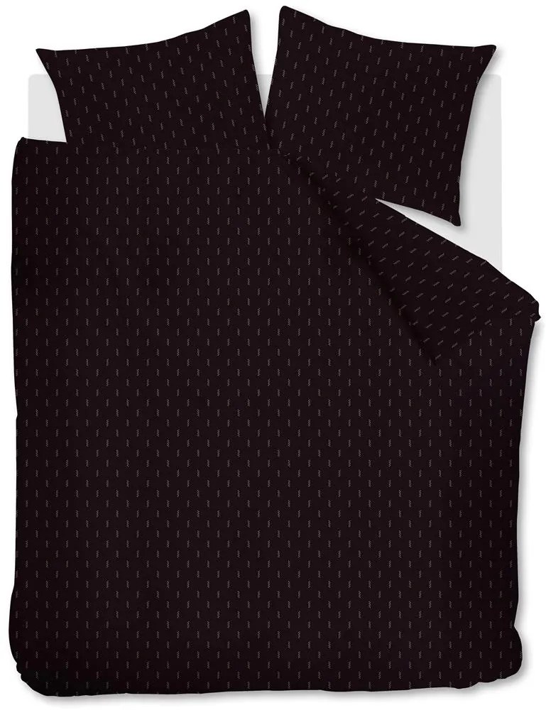 vtwonen Crops Dekbedovertrek Dark Red – Bij Swiss Sense