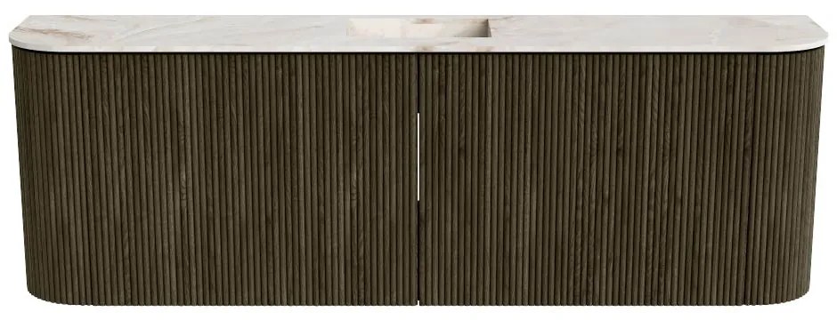 Mondiaz Joya DLux 125cm toiletmeubel ronding links/rechts shadow met wastafel faye midden zonder kraangat frappe