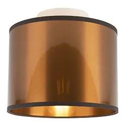 Plafondlamp koper 20 cm - Drum Modern E27 rond Binnenverlichting Lamp