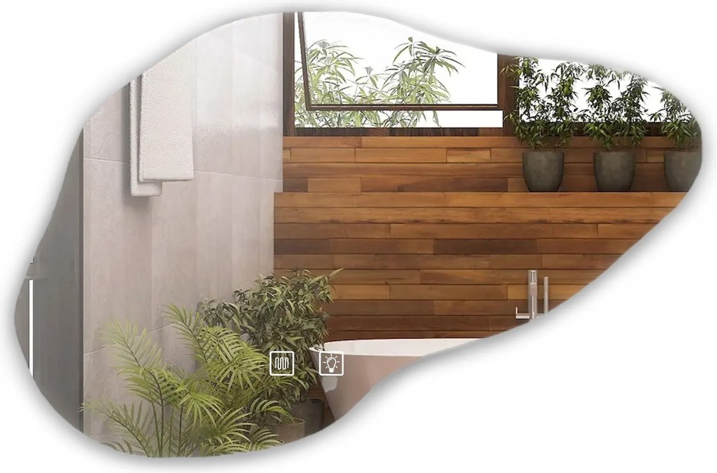 LED Spiegel P11229 CLOUD B 100x70cm