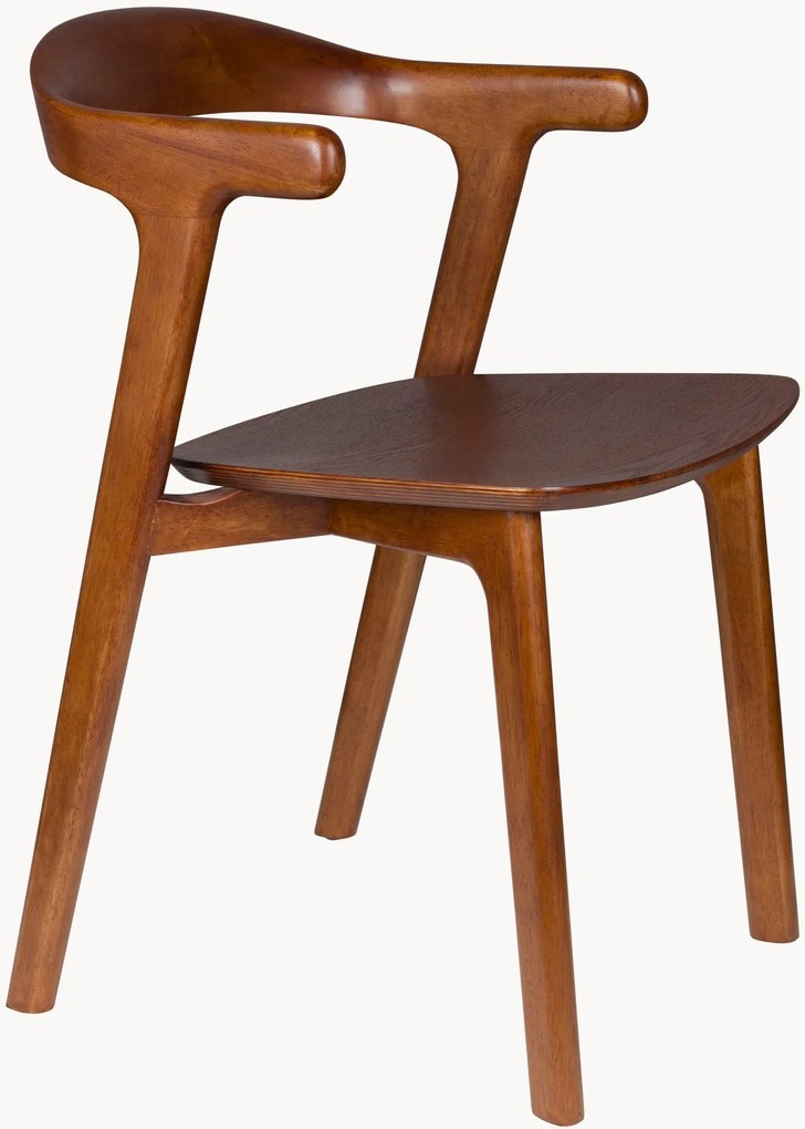 Houten armstoelen Northwood, 2-delig