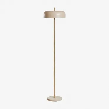 Gorana metalen vloerlamp Naakt beige - Sklum