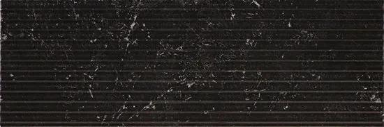 Pamesa Marbles Decor-strip 30x90cm 10.5mm gerectificeerd Negro Glans 1655278