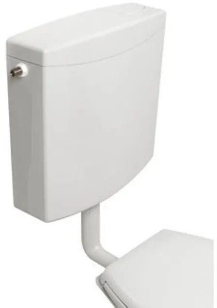 Plieger Weser laaghangend reservoir dualflush 3/6/9 liter wit 0700040