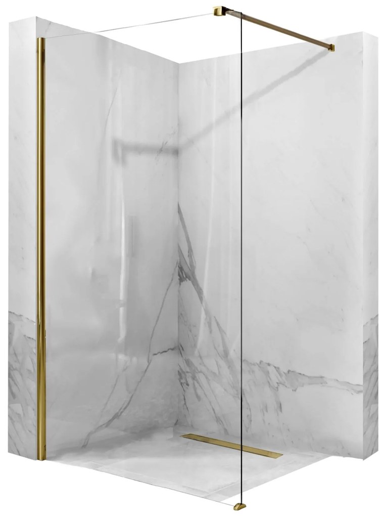 Douchescherm Rea Aero Gold 120 Walk In