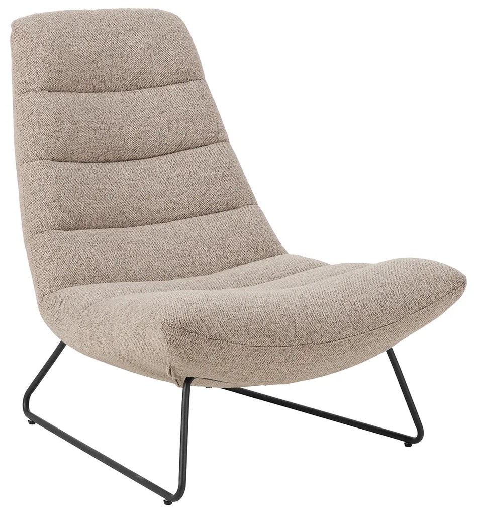 Beige Lounge Fauteuil