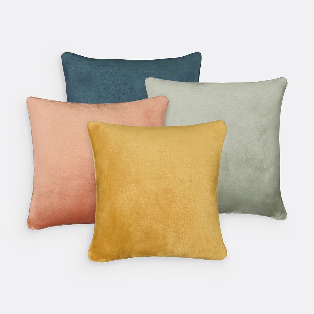 Kussenhoes in fleece 40x40 cm, Maxine