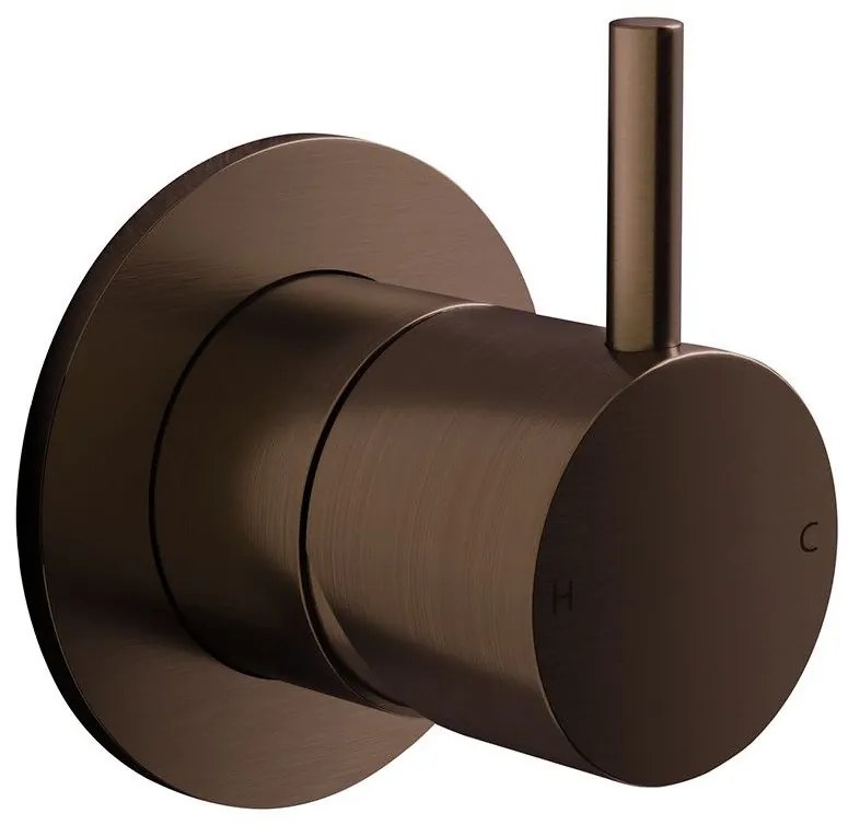 Hotbath Cobber Afbouwdeel Douchemengkraan Verouderd Messing CB131