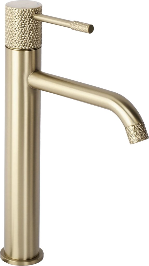 Wastafelkraan Rea Venti Brush Gold High