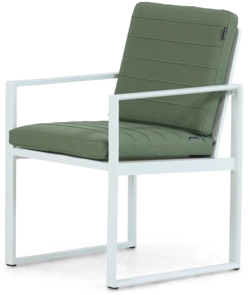 Tuinstoel Aluminium Wit Lifestyle Garden Furniture Nuno