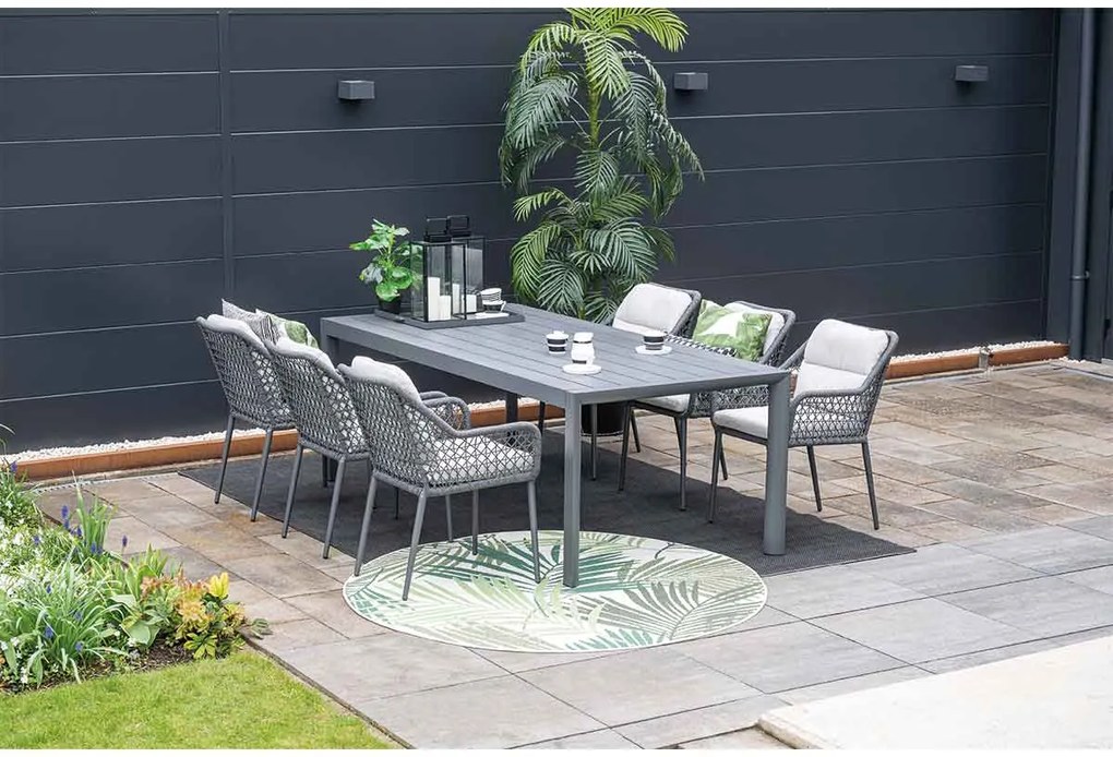 Garden Impressions Pemba tuinstoel - donker grijs