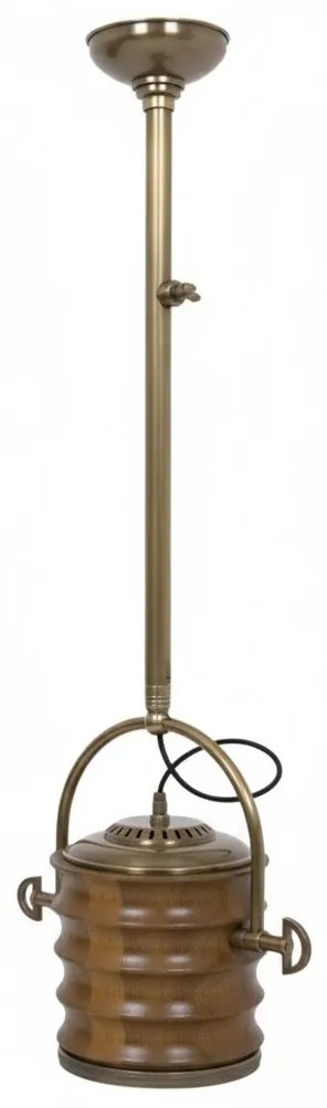 Plafondspot Baxter Antiek Hout