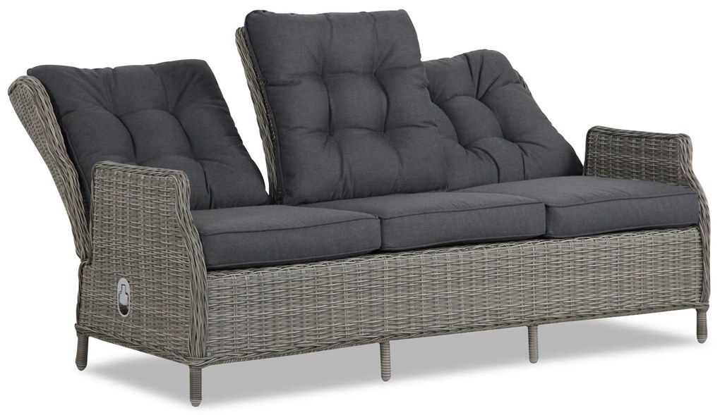 Dining Loungeset 7 personen Wicker Grijs Garden Collections New Castle