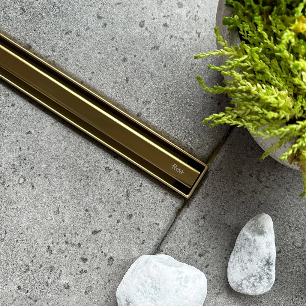 Lineaire afvoer REA Neox Slim pro Gold 90