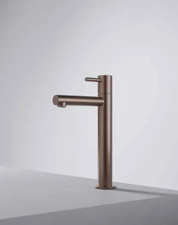 Hotbath Cobber hoge fonteinkraan geborsteld koper PVD