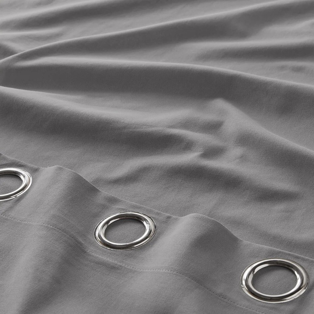 Katoenen gordijn met oogjes Scenario