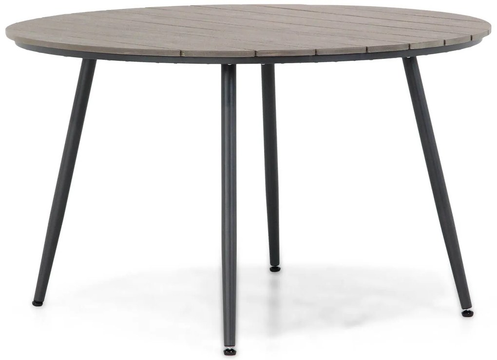Tuinset Ronde Tuintafel 125 cm Rope Groen 4 personen Domani Furniture Foris/Matale