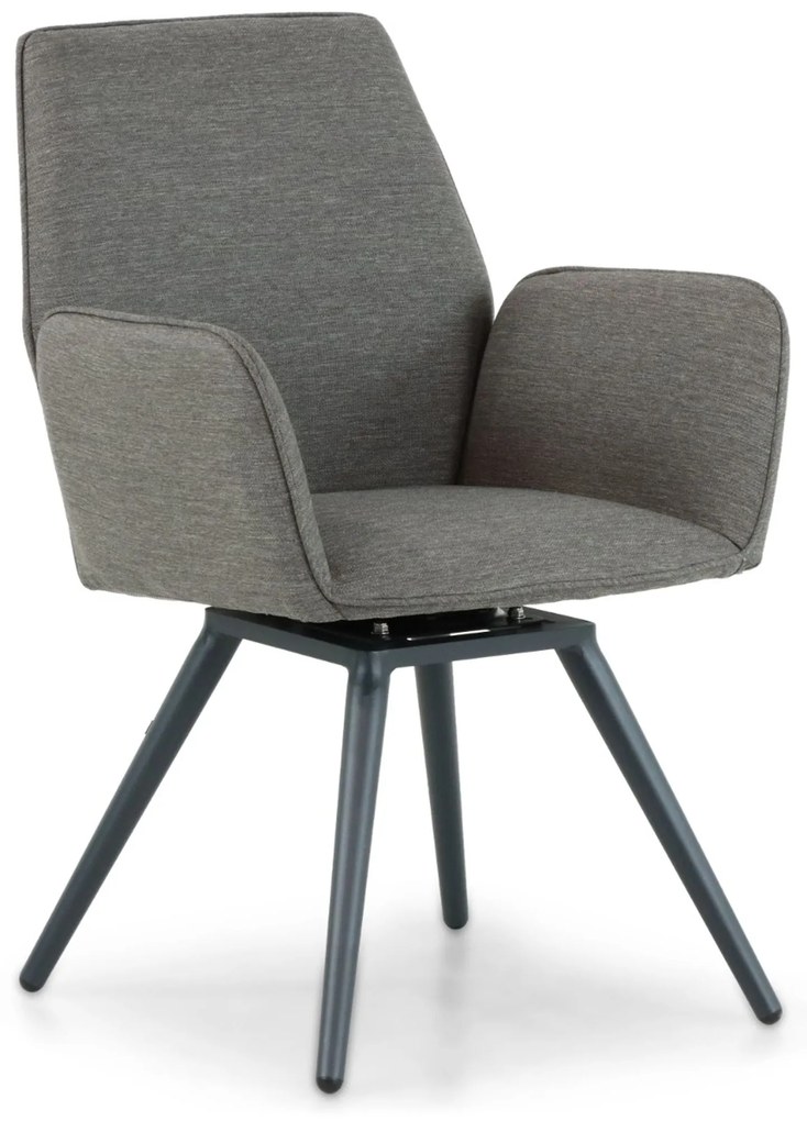 Tuinstoel textiel Grijs-antraciet Lifestyle Garden Furniture Andorra