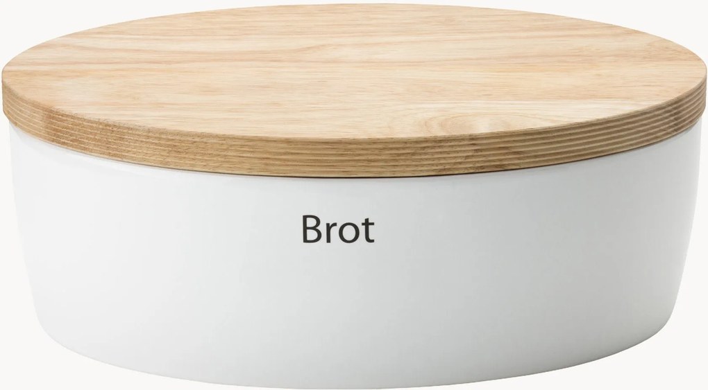Broodtrommel Brot met rubberhouten deksel