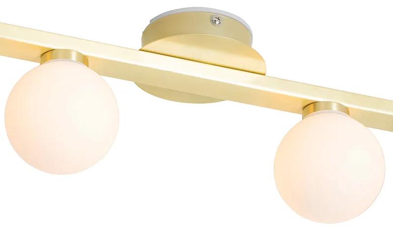 Buitenlamp Moderne plafondlamp messing IP44 4-lichts - Cederic Modern G9 IP44 Buitenverlichting Lamp