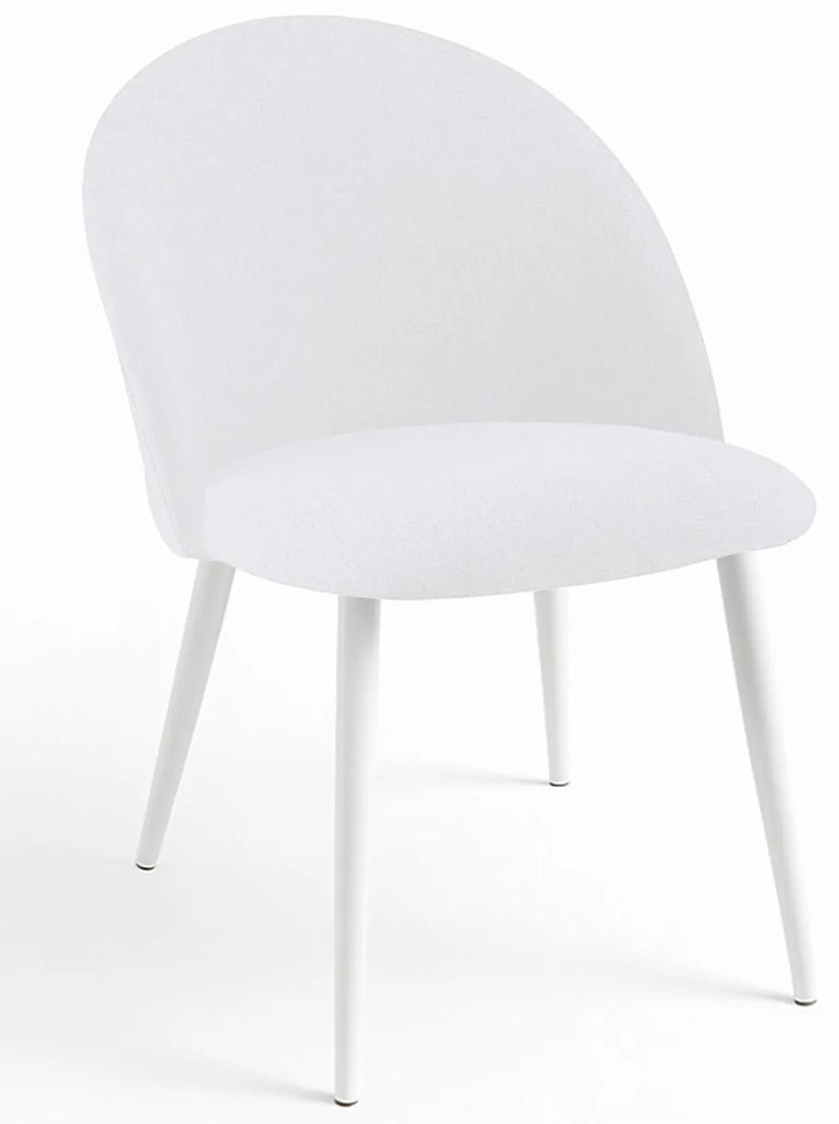 Stoel White Vint Stof