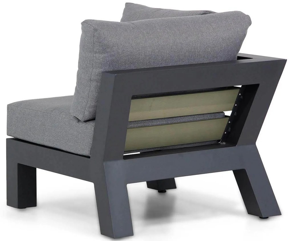 Hoek loungeset  Aluminium Grijs 5 personen Santika Furniture Santika Yovita