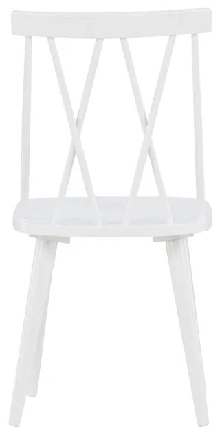 Jörn Eetkamerstoel - Lena - Wit - Rubberhout - Jörn