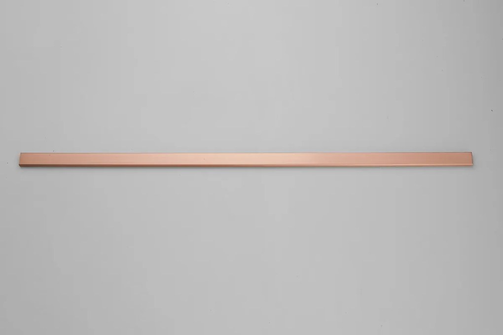 Saniclear Redro stabilisatiestang 100cm incl. muur- en wandbevestiging geborsteld koper