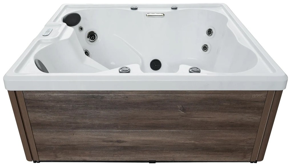 Badstuber Palermo outdoor whirlpool 4-persoons wit