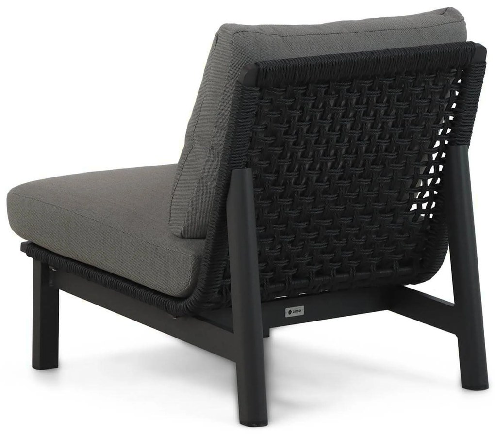 Hoek loungeset 6 personen Aluminium/Rope Grijs Coco Ralph/Pacific
