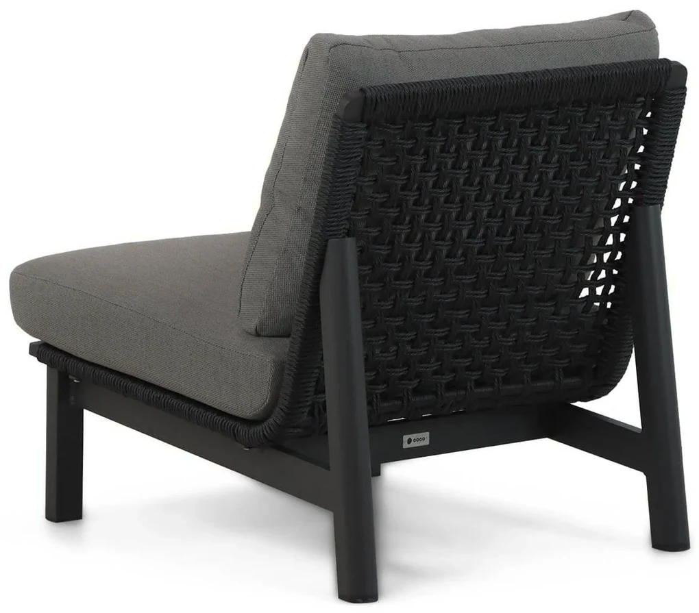 Hoek loungeset 6 personen Aluminium/Rope Grijs Coco Ralph/Riviera