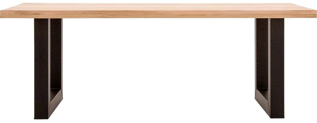 Goossens Eettafel Blade, Strak blad 260 x 100 cm 6 cm dik
