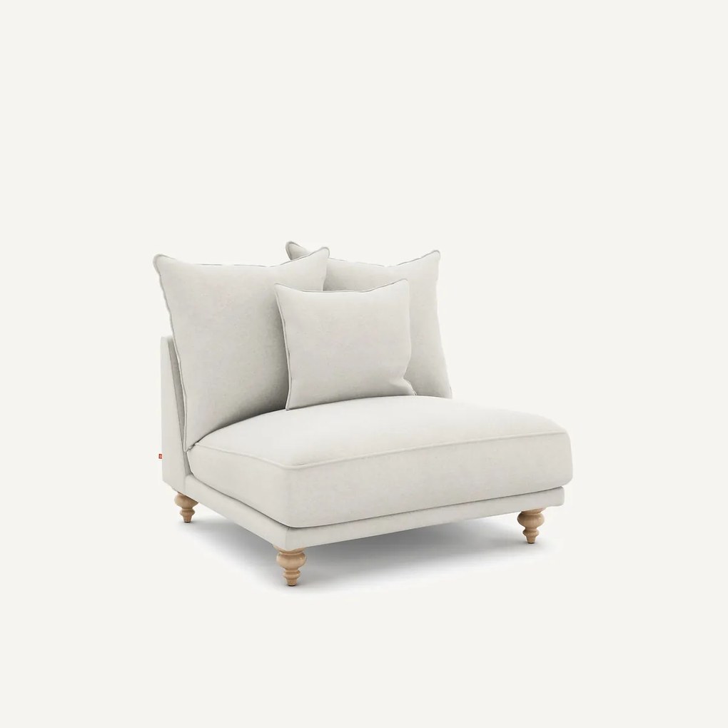 Bank in linnen fluweel, LAZARE