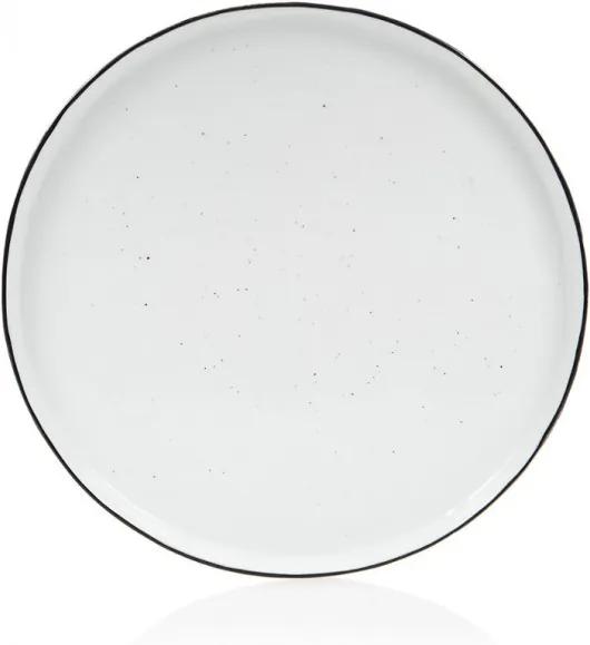 Salt Dots dinerbord met stippendessin 27 cm