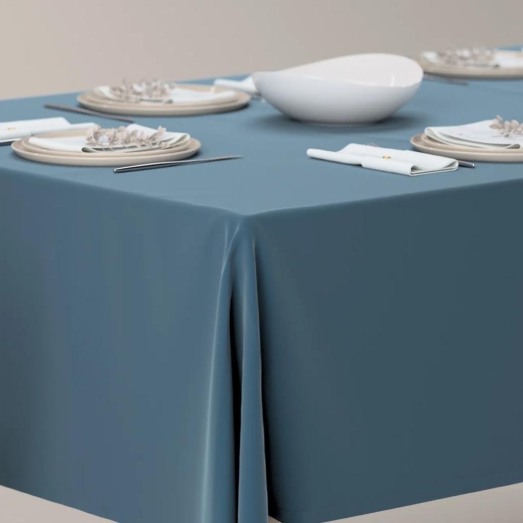 Dekoria Rechthoekig tafelkleed, blauw, 100 x 100 cm
