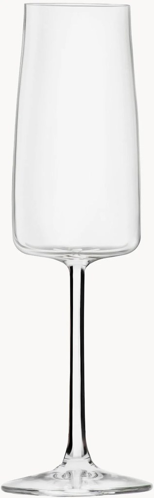 Kristallen champagneflûtes Essential, 6-delig