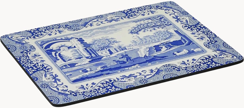Placemats Blue Italian, 6-delig