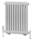 Eastbrook Rivassa 2 koloms radiator 45x60cm staal 630W wit glans