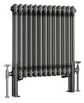 Eastbrook Imperia 2 koloms radiator 60x60cm 826W metaal